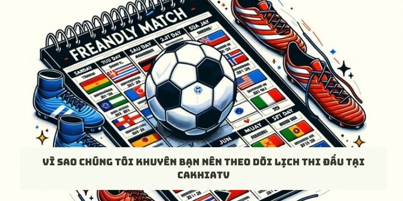 Lịch Thi Đấu - Thông Tin Mới Nhất Tại Website Cakhiatv 6 Những lý do mà bạn nên theo dõi lịch thi đấu tại trang cakhiatv